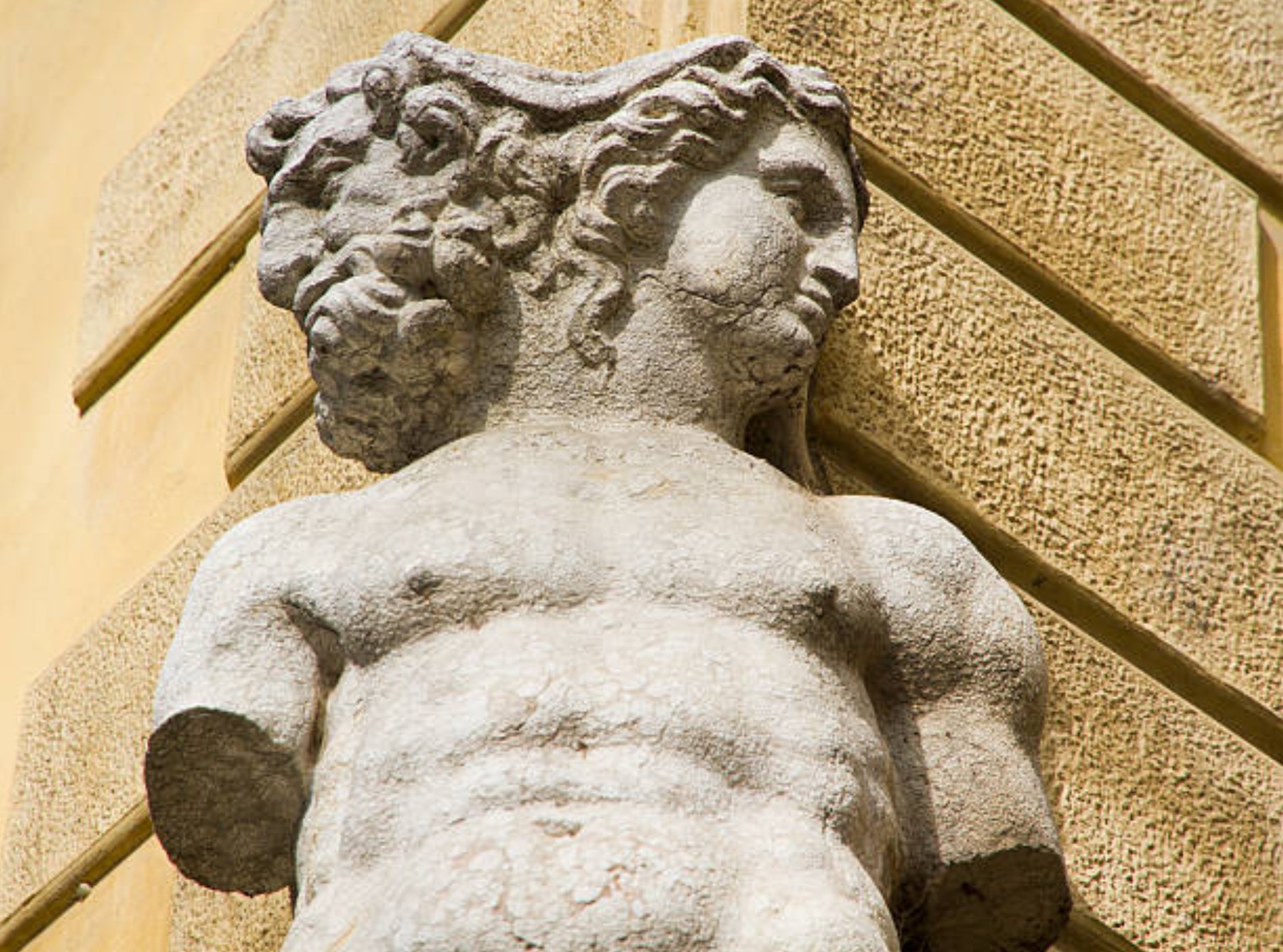 Janus Roman god statue